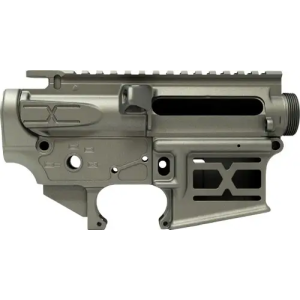 FAXON AR-15 X-TRA LITE RECEIVER SET TITANIUM STRIPPED