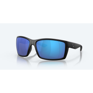 Costa Del Mar Costa Reefton XL, Blue Mirror Polarized Lenses, Matte Black Frame, Sunglasses - $233.00 at BattleHawk Armory