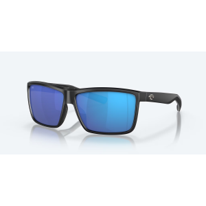 Costa Del Mar Costa Rinconcito, Blue Mirror Polarized Glass Lenses, Matte Black Frame, Sunglasses - $233.00 at BattleHawk Armory