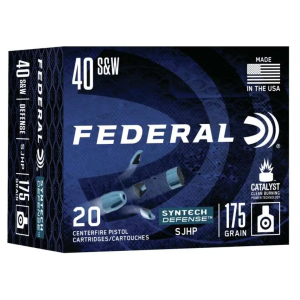 Federal Syntech Defense Segmented S JHP Ammo
