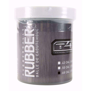 Umarex T4E Rubber Ball Black 100 Ct