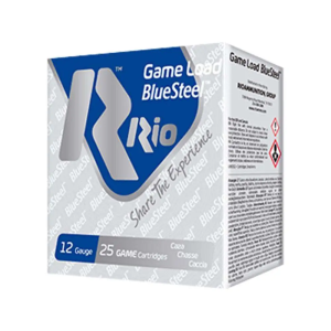 RIO Game Load BlueSteel 12GA 2-3/4 1-1/8oz #6 MAX 1400 FPS