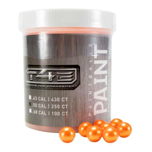 Umarex T4E Paintball Orange 250 ct Paintball Ammunition for Umarex Airguns