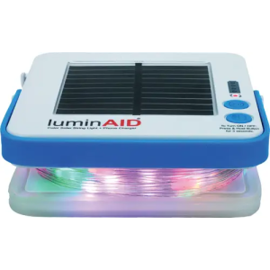 Luminaid ARB LUMINAID SOLAR STRING COLOR LIGHT WITH PHONE CHARGER - $10.99 at BattleHawk Armory