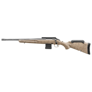 RUGER AMERICAN G2 RANCH LEFT HANDED RFL 5.56 16.1 FDE SPLATTER 10RD - Ruger