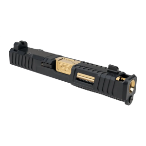 Zaffiri Precision IBS Glock 19 Gen 3 Complete Slide RMR Cut Gold Cerakote
