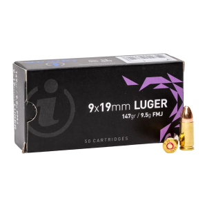 IGMAN 3877002037207 9MM 147GR FMJ 50/20