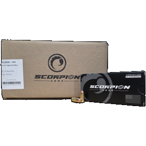 Bulk Scorpion Competition USPSA Match Certified Case RN Ammo