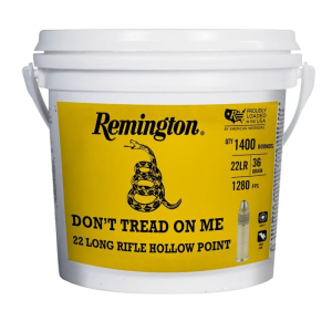 Bulk Remington Dont Tread On Me BPHP Bucket Ammo