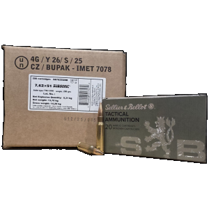 Bulk Sellior & Bellot Subsonic Case FMJ Ammo