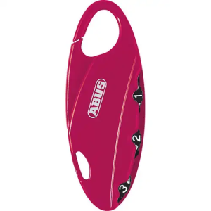 ABUS BaKPac 151 Pink Combination Lock 1/8in Shackle