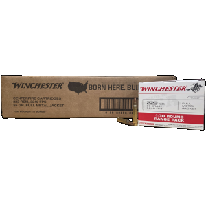 Bulk Winchester Target Case FMJ Ammo