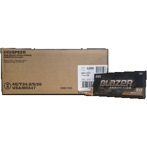 Bulk CCI Blazer Brass Case FMJ Ammo