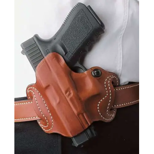 DESANTIS MINI SLIDE HOLSTER OWB LH LEATHER SIG P365 TAN