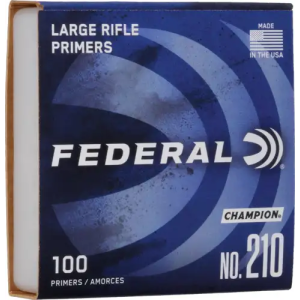 FED PRIMERS- LARGE RIFLE 5000PK