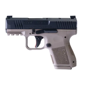 CANIK METE MC9 12RD 3IN BLACK SLIDE FDE FRAME PLASTIC CASE AND ACCESSORIES INCLUDED FACTORY USED