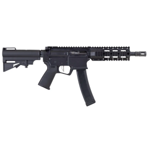 Dpms DPMS KITTY KAT 8 9MM 8IN BARREL A4 SLICK SIDE QUAD RAIL SBA3 KK9-S BLACK DP51655221916 - $999.99 at BattleHawk Armory