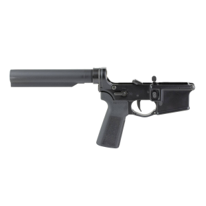 SOLGW Stripes Logo Complete Lower Receiver L2S Trigger Ambi Mil-Spec Safety B5 Grip Intermediate Buffer No Stock