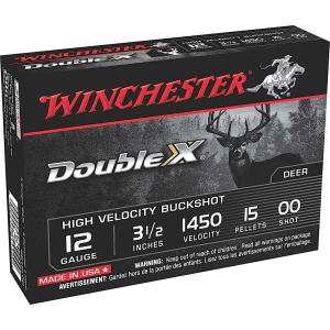 Winchester Double X High Velocity Copper Plated Buck Ammo