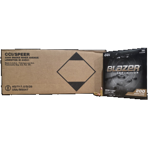 Bulk CCI Blazer Brass Case FMJ Ammo