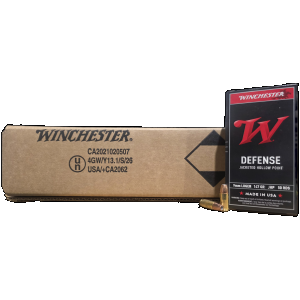 Bulk Winchester Subsonic Defense Case JHP Ammo