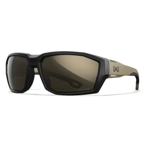 Wiley X ACALP04 Alpine Captivate Eye Protection - Tungsten/Matte Black/Tan