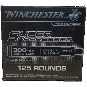 Winchester Super Suppressed Subsonic OTR Ammo