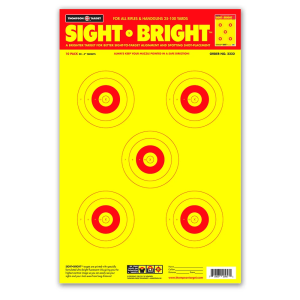 Thompson Target Sight Bright 12.5x19 Paper Targets 10 Pack