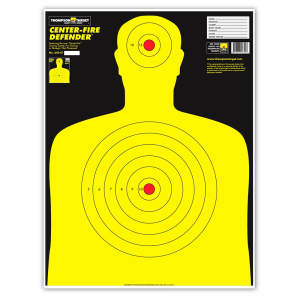 Thompson Targets Center-Fire Silhouette 19x25 Paper Targets 5 Pack