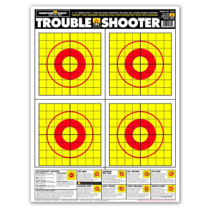 Thompson Targets Trouble Shooter 19x25 Paper Targets 5 Pack