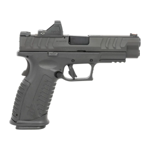Springfield Armory XDME94510BHCOSP15PAC XD-M Elite OSP Gear Pac Full Size 10mm Auto, 15+1 4.50 Black Melonite Match Grade Barrel & Optic Ready/Serrated Steel Slide, Black Polymer Frame w/Picatinny Ra