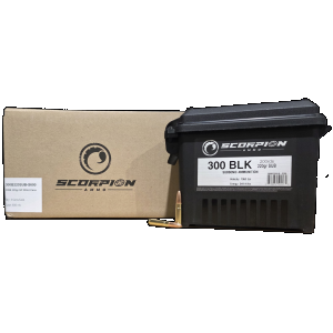 Bulk Scorpion Subsonic Case Ammo