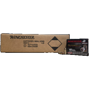 Winchester Elite Defender Bonded Case JHP Ammo
