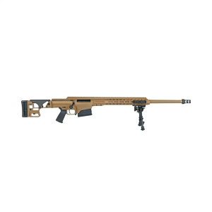 MK 22 Sniper Rifle 338 Norma Mag 27'' Fluted W (2) 10RND MAGS Coyote Brown
