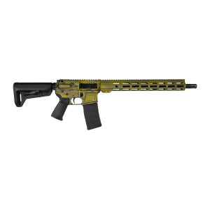 Shark Coast Tactical SCC101921BAZJ Bazooka Joe 5.56 NATO 30+1 16 Black Melonite Threaded Barrel, Aluminum Receiver w/Picatinny Rail, M-LOK Handguard, Magpul MOE SL Black Polymer Stock, Magpul MOE Gri