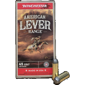 Winchester American Lever Range Lead Flat Nose Ammo