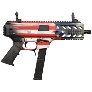 G-Force Arms Blade 8 9mm 33rd 8 Barrel Picatinny Rail Battleworn Flag Cerakote Pistol