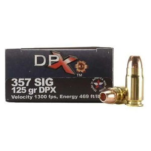 Cor-Bon DPX 357 SIG 125GR. 20RD. - $25.14 at BattleHawk Armory