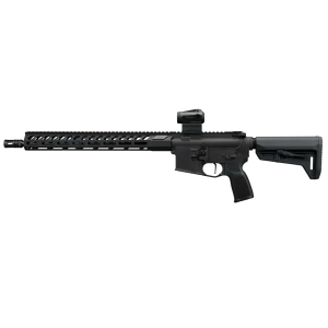 SIGM400, 5.56 NATO, RIFLE, 16IN, FORGE, BLK, SEMI, ROMEO-MSR GEN II, TELE STOCK, AL MLOK HG, (1) 10RD MAG