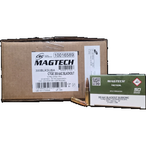 Bulk Magtech Tactical Subsonic Case FMJ Ammo