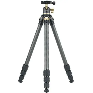 Leupold Leupold 180380 Alpine CF-425 Tripod Kit Black w/Gold Accents Carbon Fiber 5-58 - $399.99 at BattleHawk Armory
