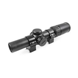Truglo Truglo TG8514BLC OPTI-Speed Crossbow Scope  1-4x 24mm Obj Wide FOV 30mm Tube Black Finish Illuminated BDC - $140.02 at BattleHawk Armory