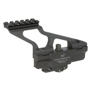 Midwest Industries MI AK G2 SIDE RAIL SCOPE MOUNT MINI RAIL TOP FOR AK-47 - $142.26 at BattleHawk Armory