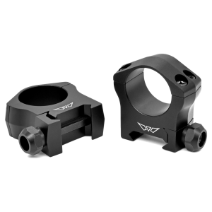 Warne Warne 7201M Mountain Tech 1 inch, Black, Medium Matte Rings - $85.99 at BattleHawk Armory