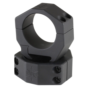 Seekins Precision Scope Rings Matte Black 34mm Low