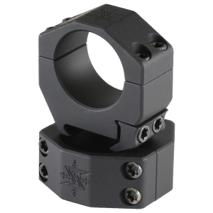 Seekins Precision Scope Rings Matte Black 30mm High
