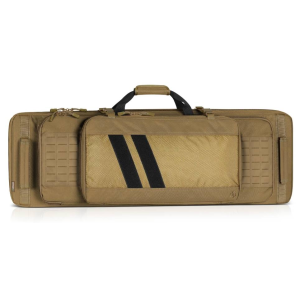 Savior Equipment Specialist Double Rifle Case Dark FDE 36 600D Polyester RB-3613DG-WS-TN