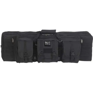 Bulldog Cases Deluxe Double Rifle CS-3 42in Tactical Case - Black