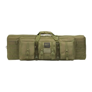 Bulldog BDT40-43G Tactical Single Rifle Case 43 Green Nylon Rifle