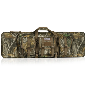 Savior Equipment Camo American Classic Double Rifle Case, Realtree Edge